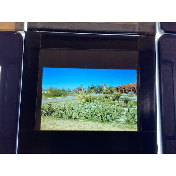 Vtg Lot of 22 Misc. Glass Slides Travel Grand Canyon Buffalo Cars Scenery - Picture 3 of 12